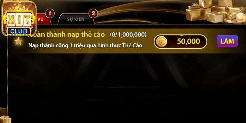 Khuyến mãi nạp thẻ cào nhận quà