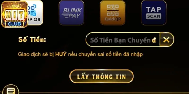 Khám phá phương thức nạp tiền Hitclub nhanh