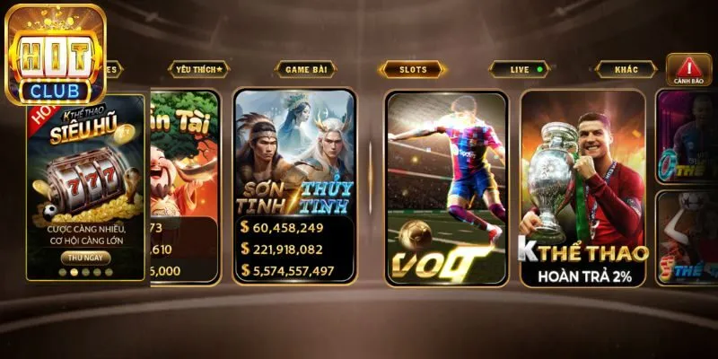 Những tựa game nổ hũ Hitclub hot hit bậc nhất